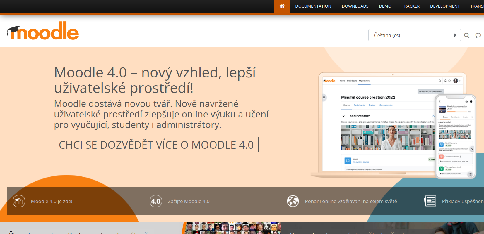 Moodle.org in Czech